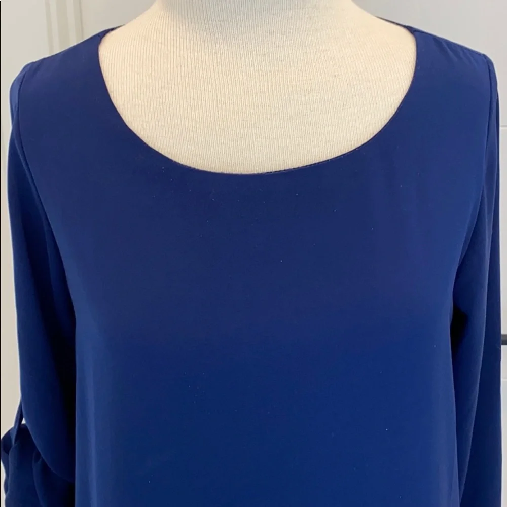 RSVP Navy Shirt Dress Small